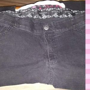 Rider black jeans